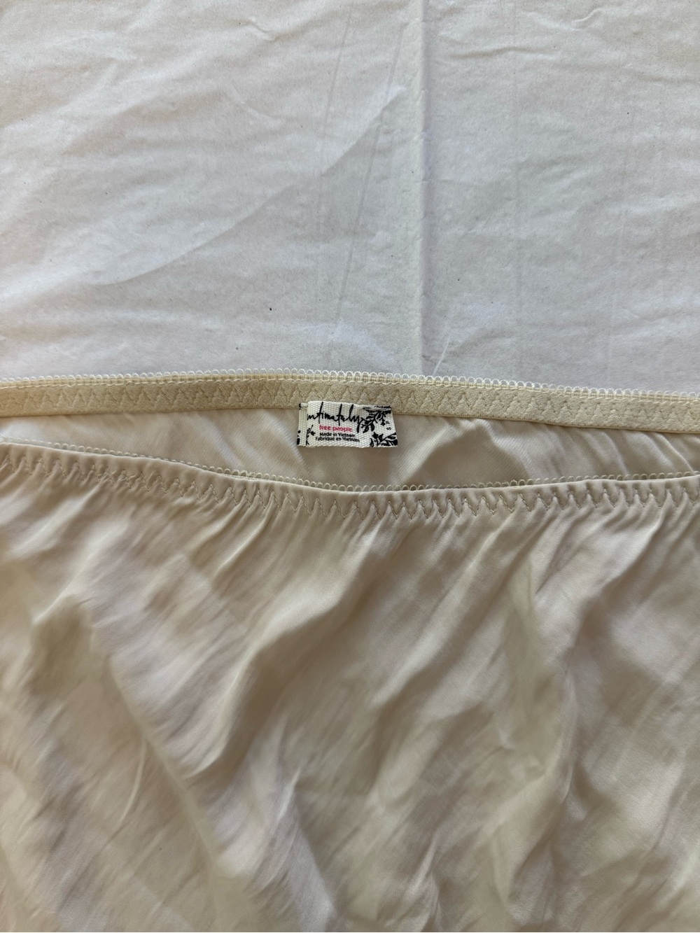Free People Intimately Satin Lace-Trim Maxi Skirt - Picture 4 of 5